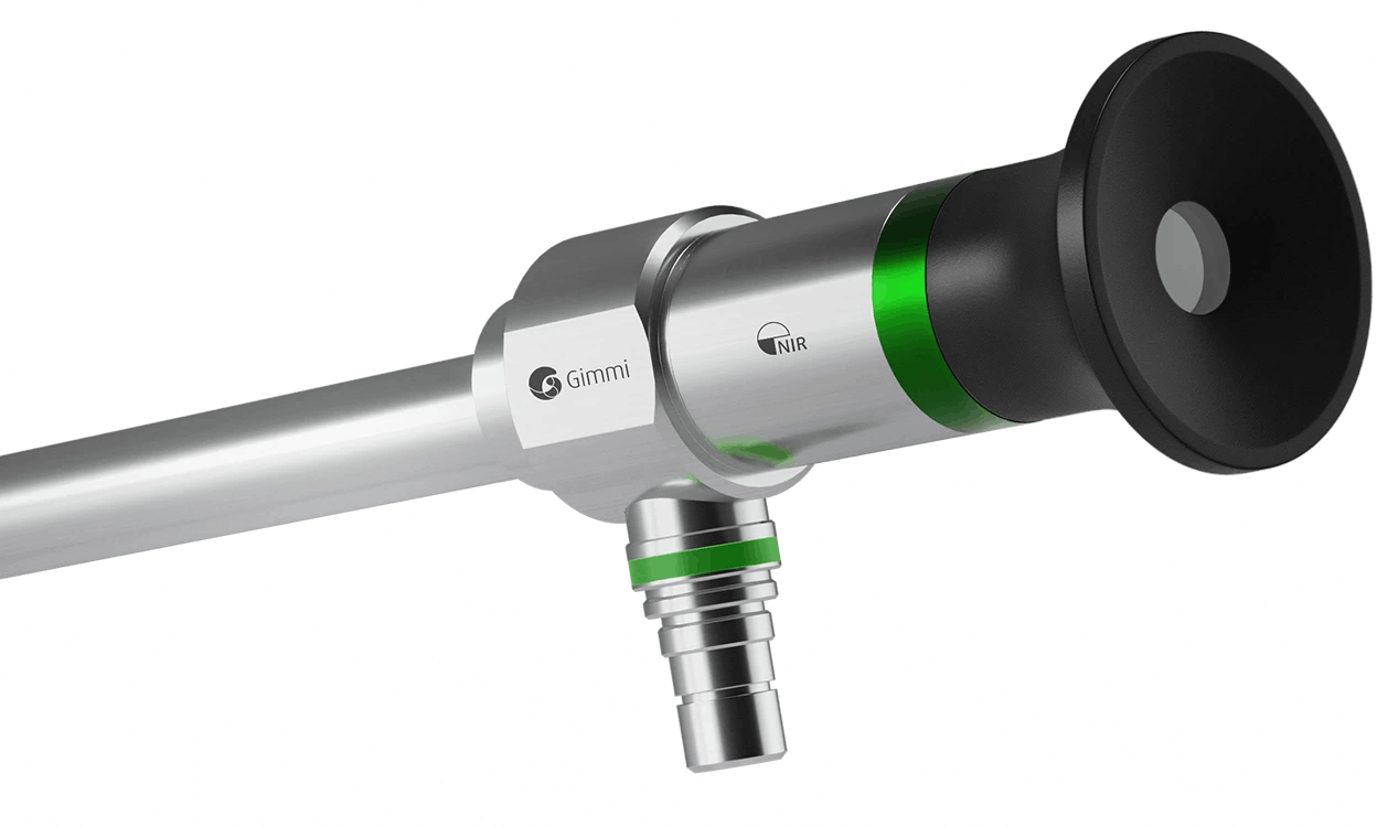 Gimmi AlphaSMART endoscope 4K suitable for NIR